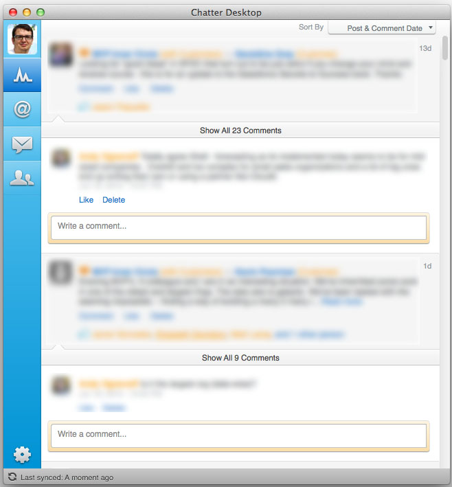 Salesforce Chatter Desktop Client Download
